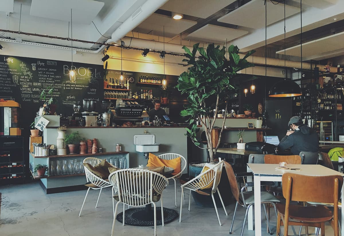 Cafe interior